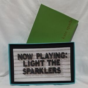 Kate Spade Now Playing Rectangular Tray By Lenox